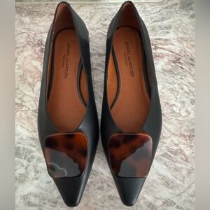 Angel Alarcón Black and Brown Women's Loafers